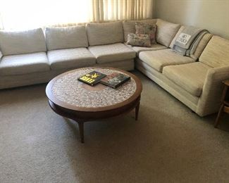 Living Room with Couch & Table