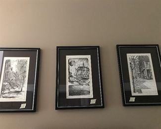 Pen and inks of Montreal 