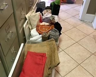 Yards and yards of designer fabrics 