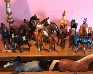Set of 32 Breyer horses