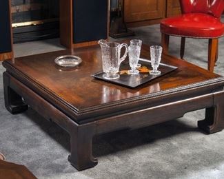 Thomasville asian coffee table, c1970