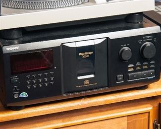 Sony 300 disc cd player