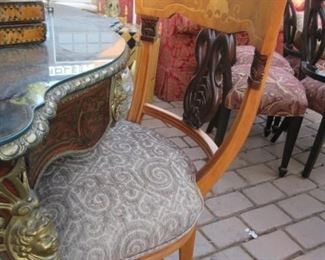 Biedermeier style chair