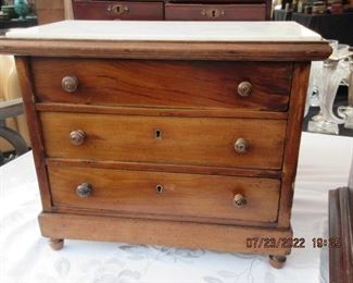 marble top salesman sample