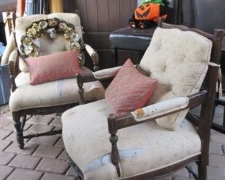 great larger chirs ..great frames (need a little TLC)