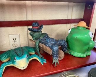 Frog collectibles
