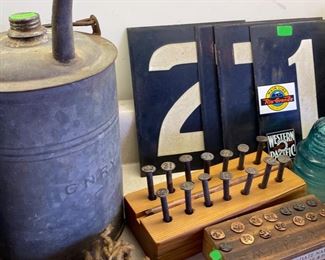 Antique and Vintage Railroad collectibles