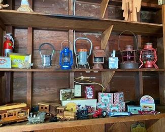 Antique and Vintage Railroad collectibles