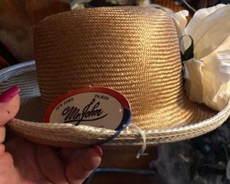 Mr. John vintage hat never worn