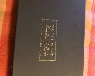 Molly West hand bound books new in boxes