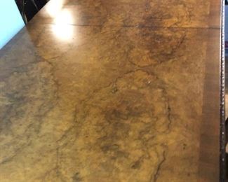 Another up close of the top of the table