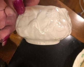 another belleek salt dip