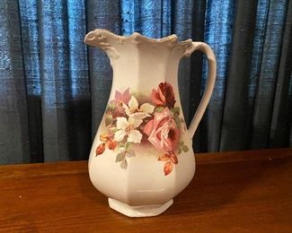 beautiful English Washstand Pitcher