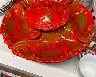 1970’s pottery lazy susan
