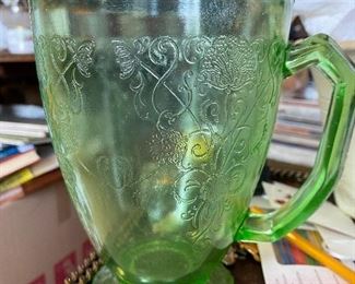 Green glass lots of it!