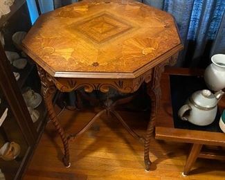 Another view of table