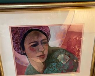 Barbara Gallagher oil on paper