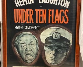 INV #12: "Under Ten Flags" Artwork and Photos, H 44" x W 28.5"