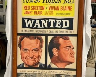 INV #5: "Wanted" mixed media original artwork and photos, H 43" x W 27.5"