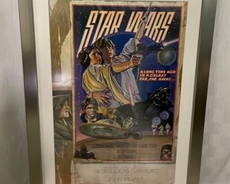 INV #217: 1978 Star Wars movie poster