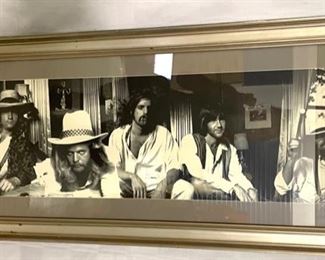 INV #220: Vintage panoramic photo of The Eagles band