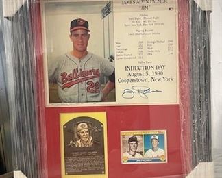 INV #247: James Alvin Palmer autographed collage