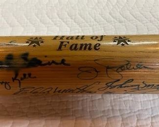 INV #324: Bat2b- Bob Gibson, Johnny Mize, Al Kaline, Bob Feller, Eddie Mathews and more...