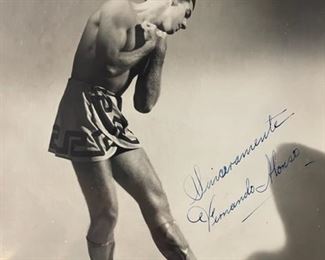 INV:     Autographed Fernando Alonso cuban dancer