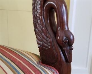 Detail of armchair.