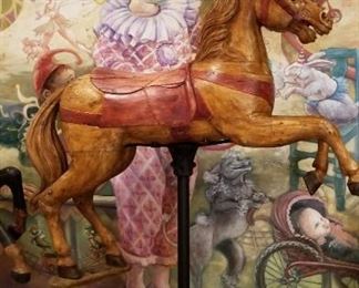 Antique carousel horse #3.