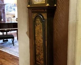 Chinoiserie clock. English 19thc