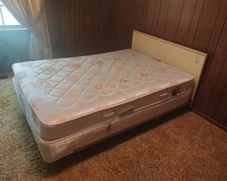 Full size headboard with mattress