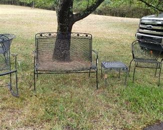 wrought iron patio furniture
