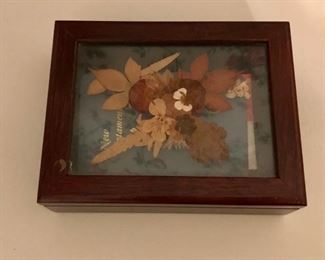 Dried Floral Jewelry Box