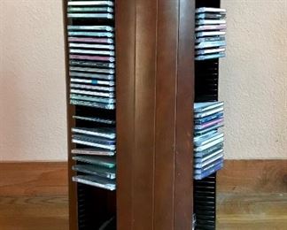 Rotating CD Storage Shelf