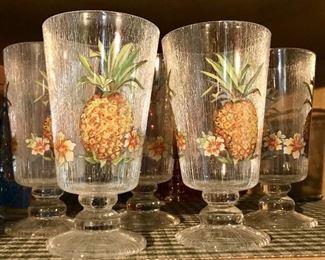 Plastic Pineapple Cups