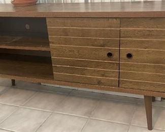 Mid century modern media stand $150