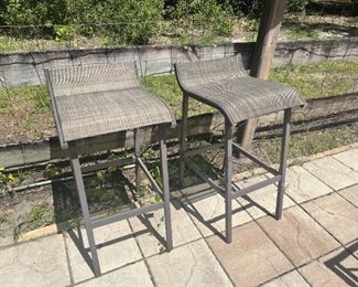 Bar stools x 2 @ $25 each