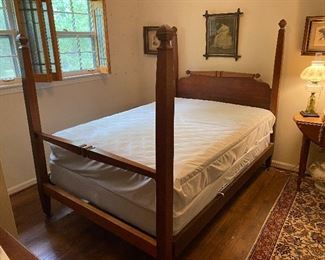 antique full bed