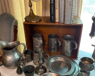Lots of pewter!