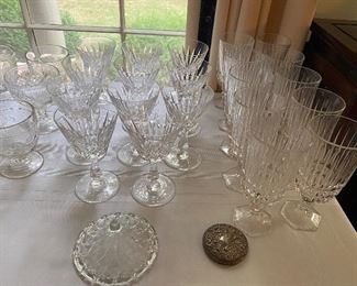 Crystal stemware