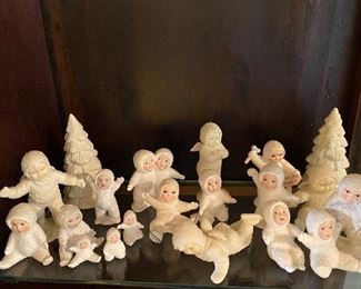 Snow Babies! Some Dept 56, but others as well