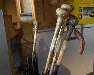 mother of pearl umbrella handles
