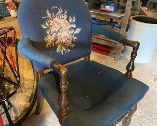 Needlepoint chair