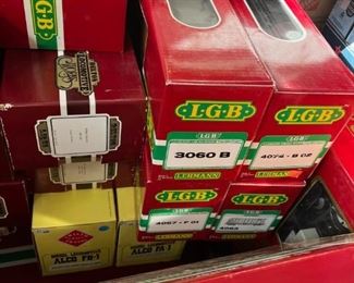 Over 100 LGB Trains G Scale New in Box