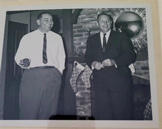 1950's photo with mirror in the background