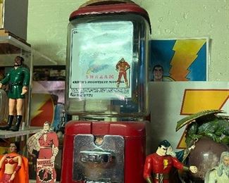 Vintage gumball machine