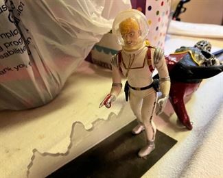 Flash Gordon action figure with helmet, space belt, holster & weapon