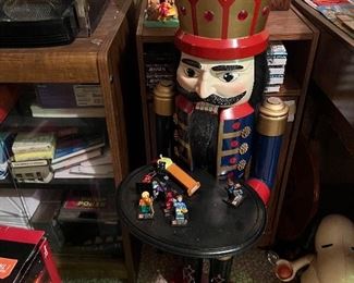 Large nutcracker, 3 ft approximately