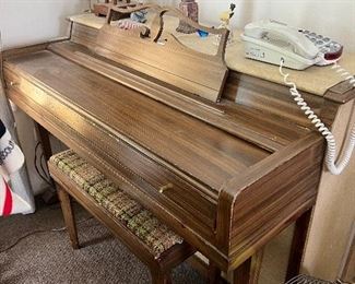 vintage Wurlitzer piano